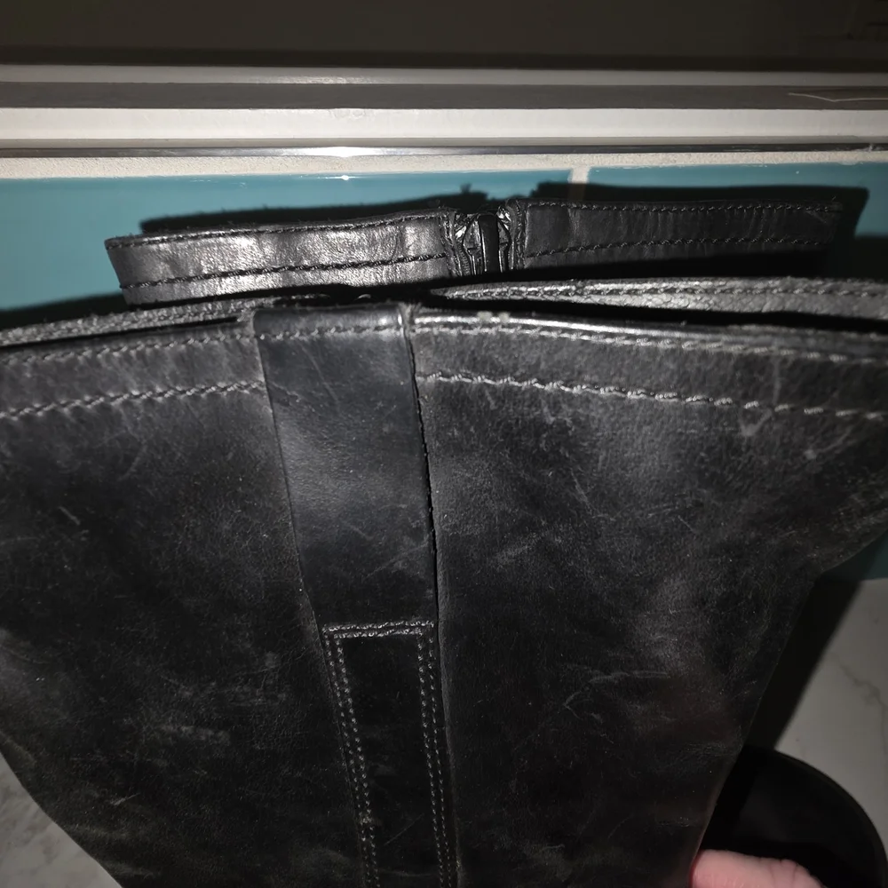 MERRELL'S Women's Black Leather Boots - Picture 6 of 11